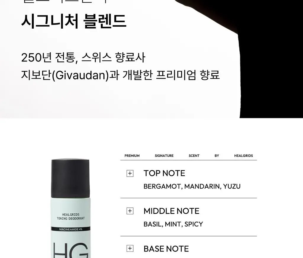 [착색 케어/톤업] 힐그리즈 나이아신아마이드 4% 토닝 데오드란트 50ml 상세페이지 29